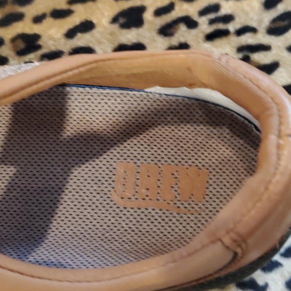 DREW Brown/Tan Leather Mary Jane Shoes - Picture 3 of 8